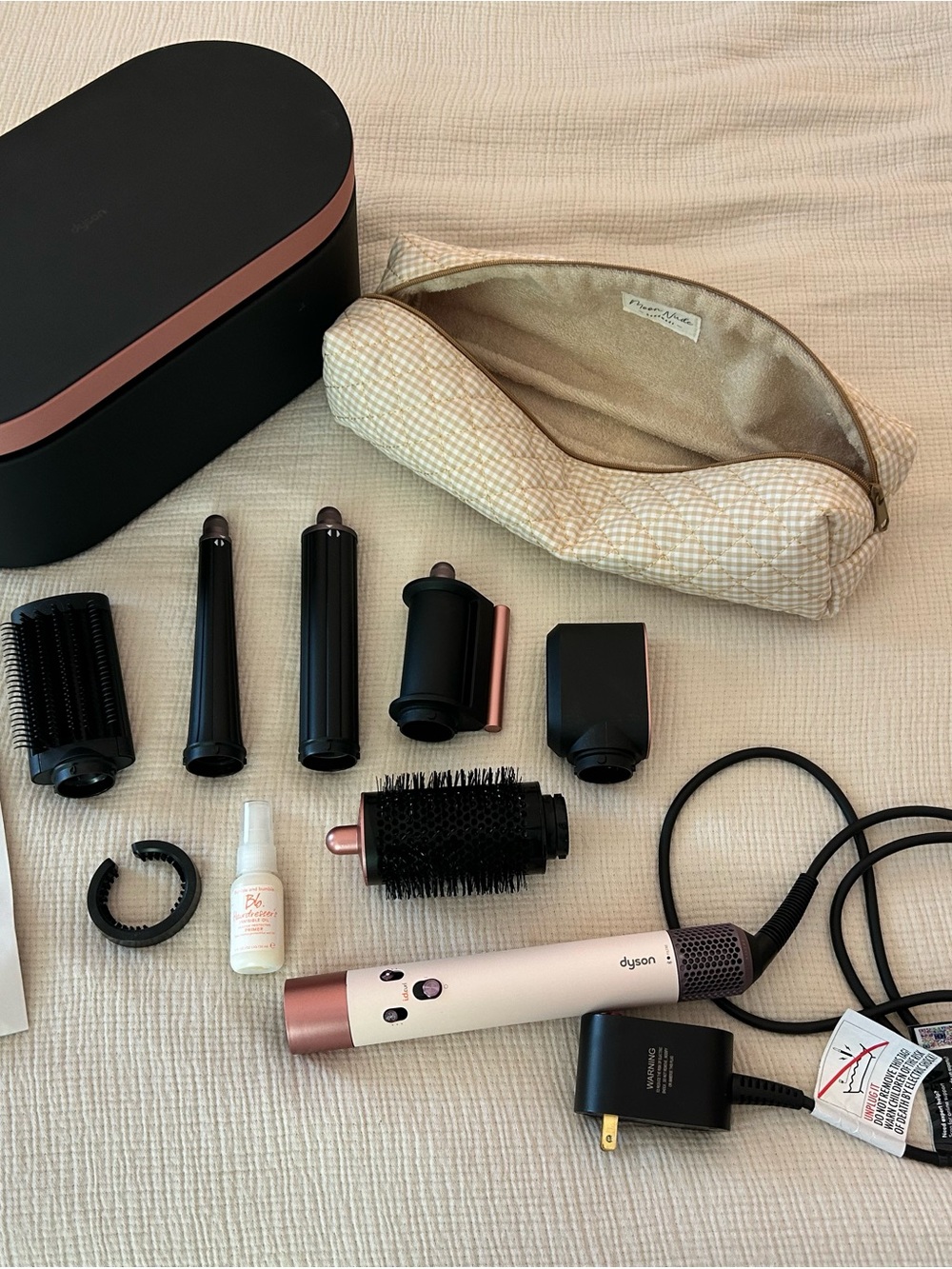 Dyson Airwrap ID Complete Set - Pink and Rose Gold Accents
